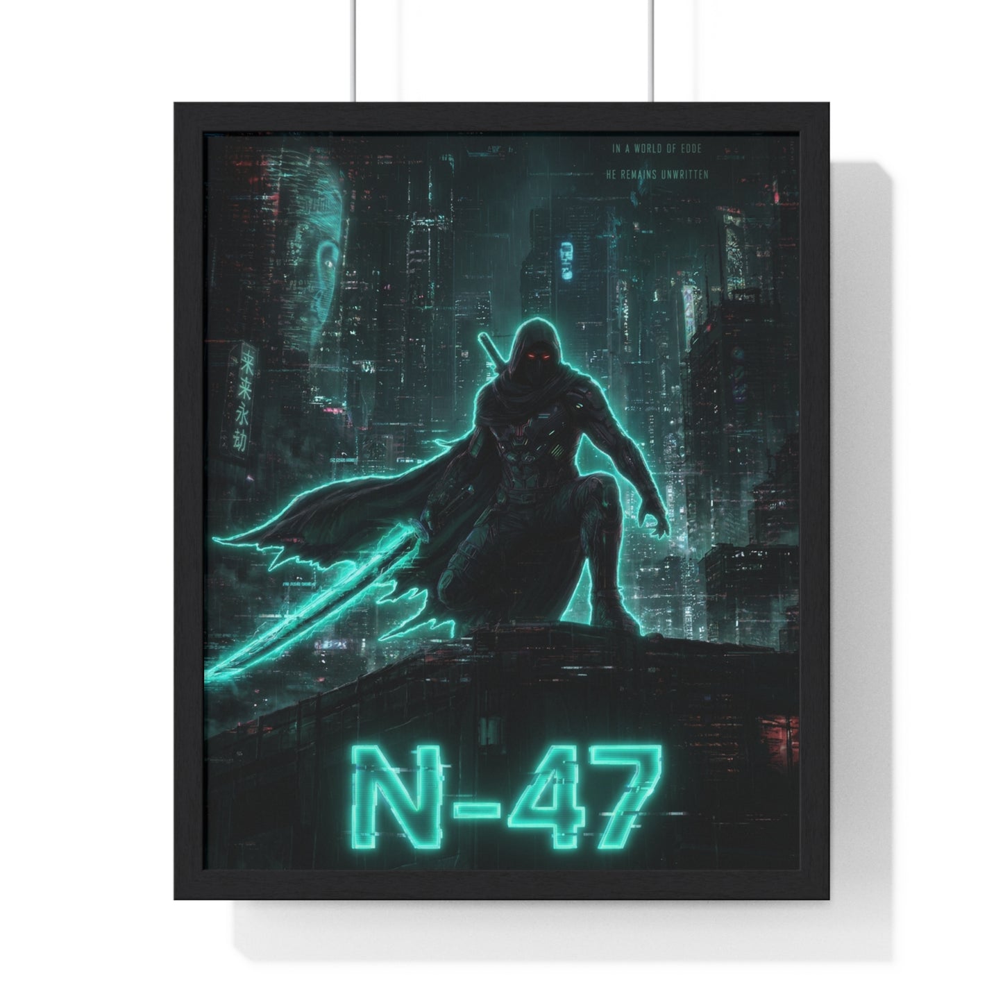 Cyber Wars N-47 - Framed Poster