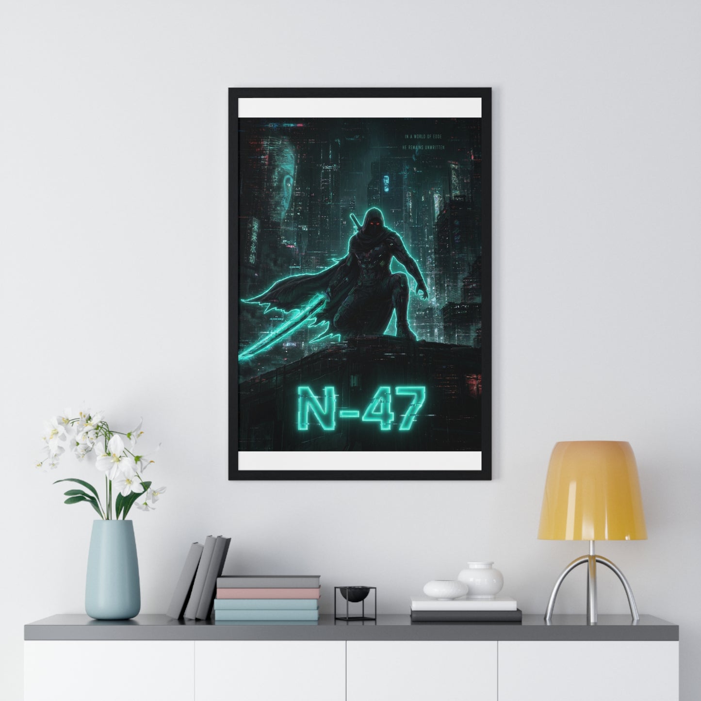 Cyber Wars N-47 - Framed Poster