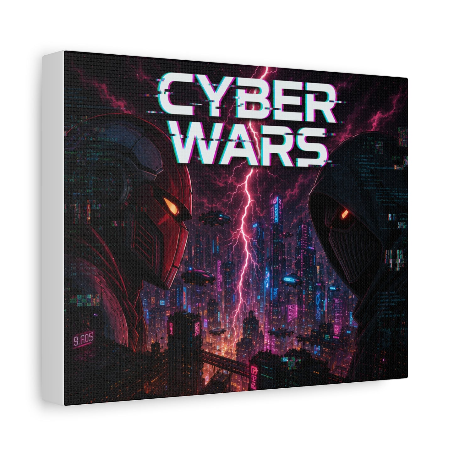 Cyber Wars - Canvas Wall Art