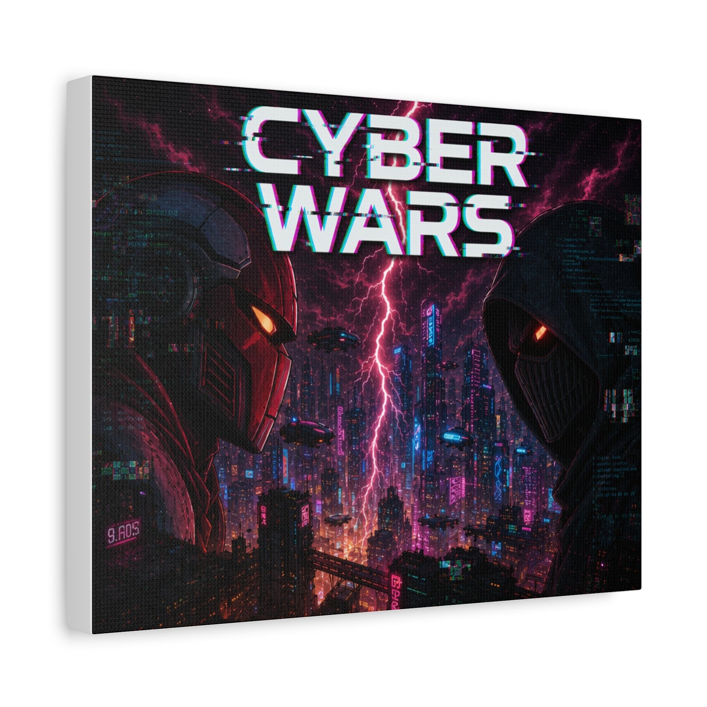 Cyber Wars - Canvas Wall Art
