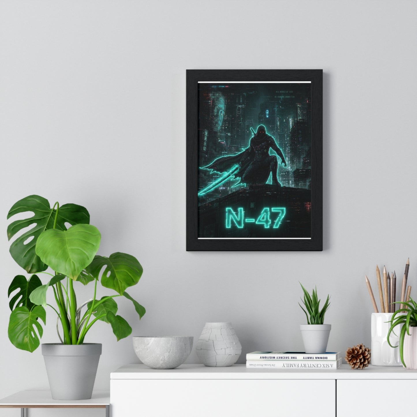 Cyber Wars N-47 - Framed Poster