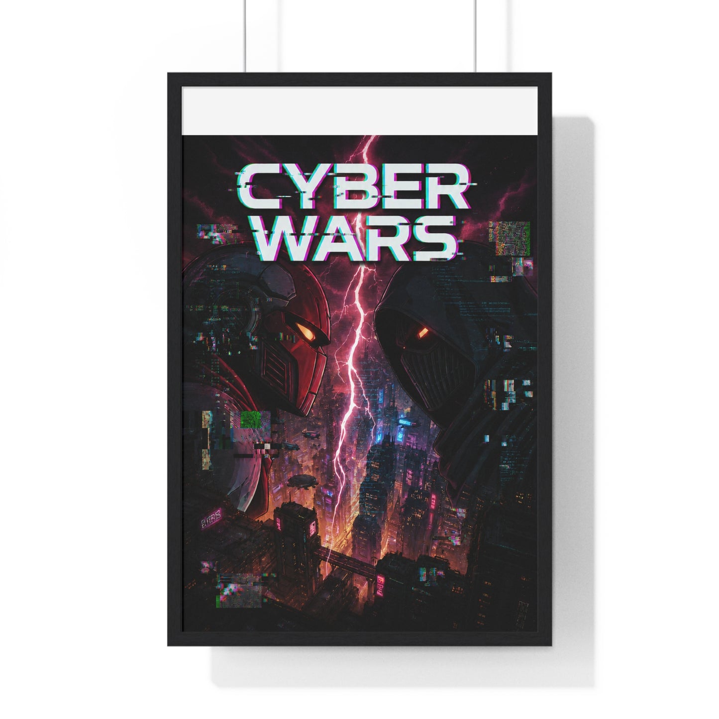 Cyber Wars - Framed Poster