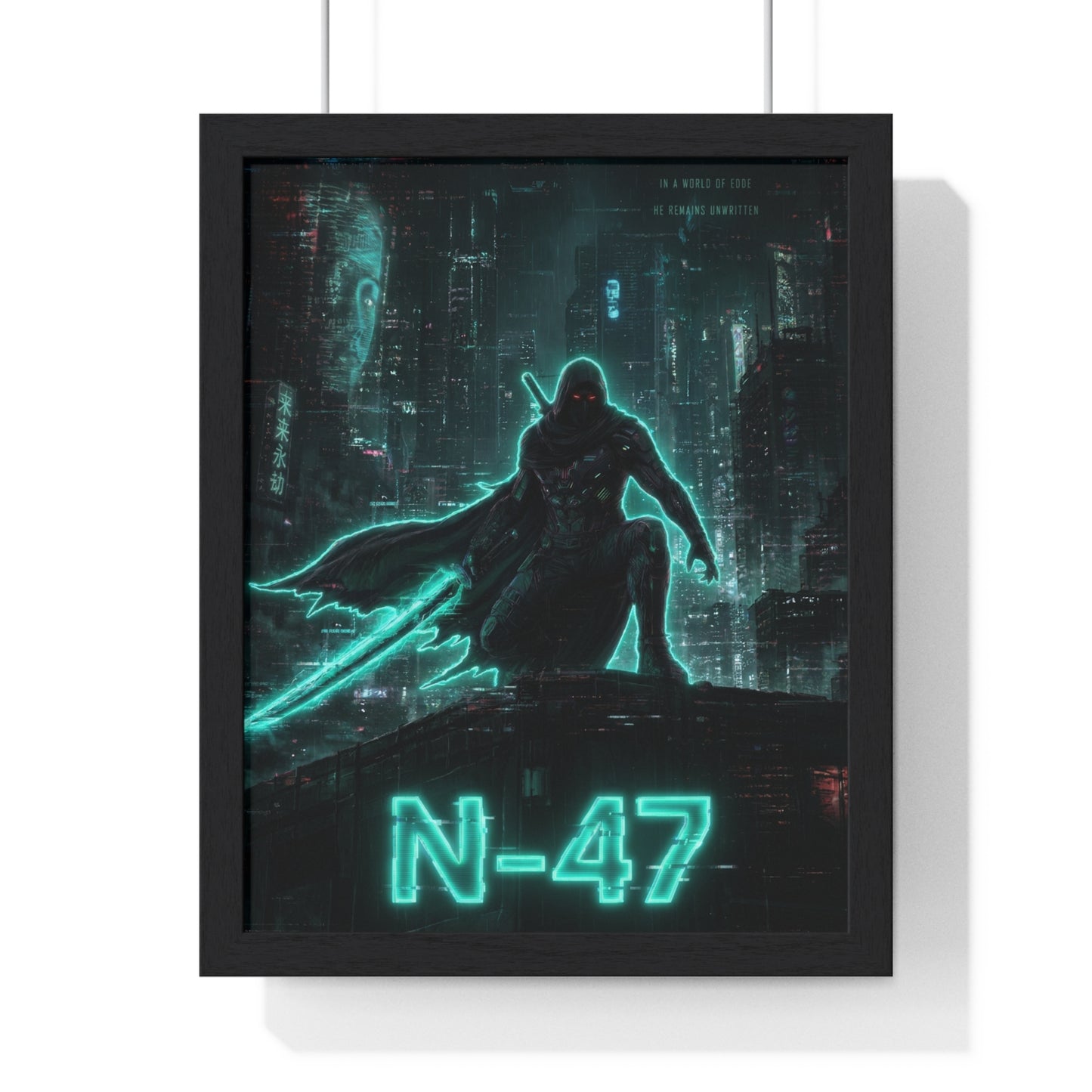 Cyber Wars N-47 - Framed Poster