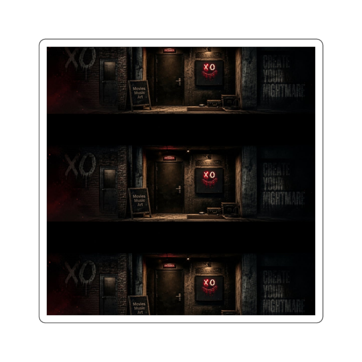 XoNomadic Store -  Square Stickers