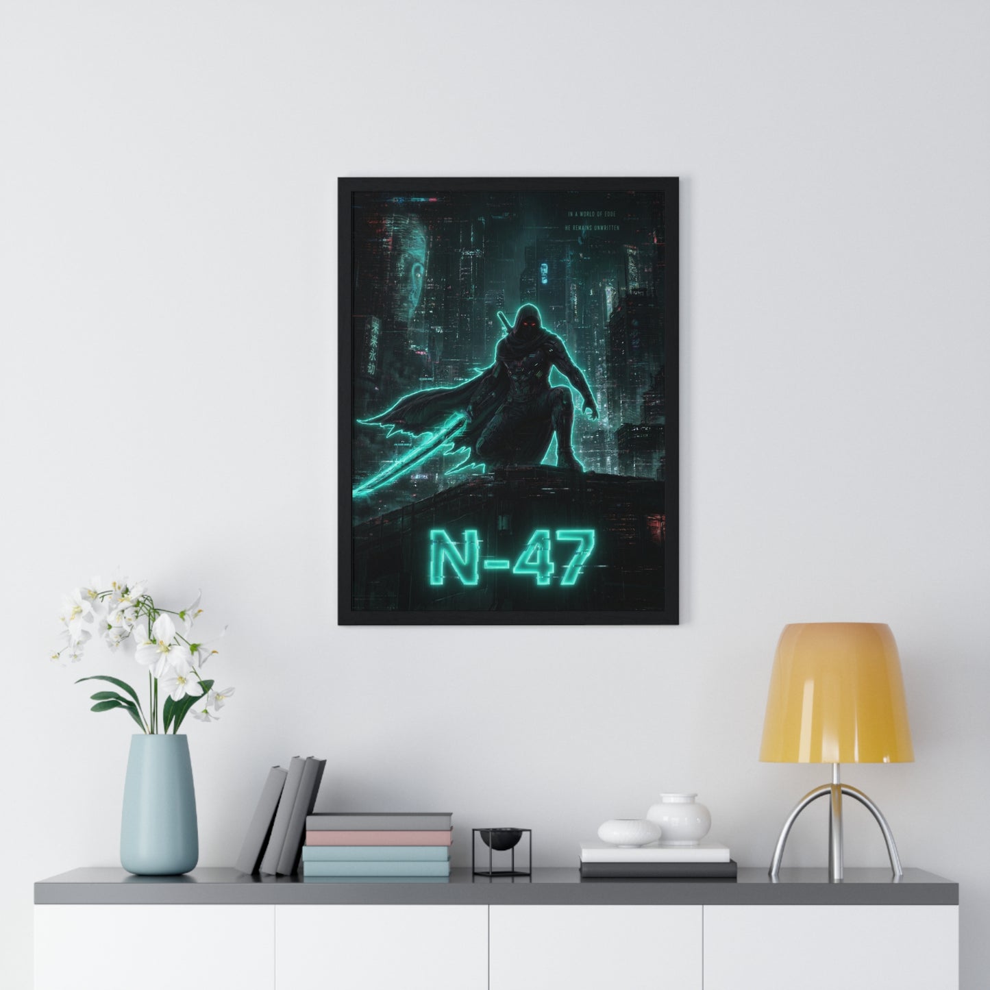 Cyber Wars N-47 - Framed Poster