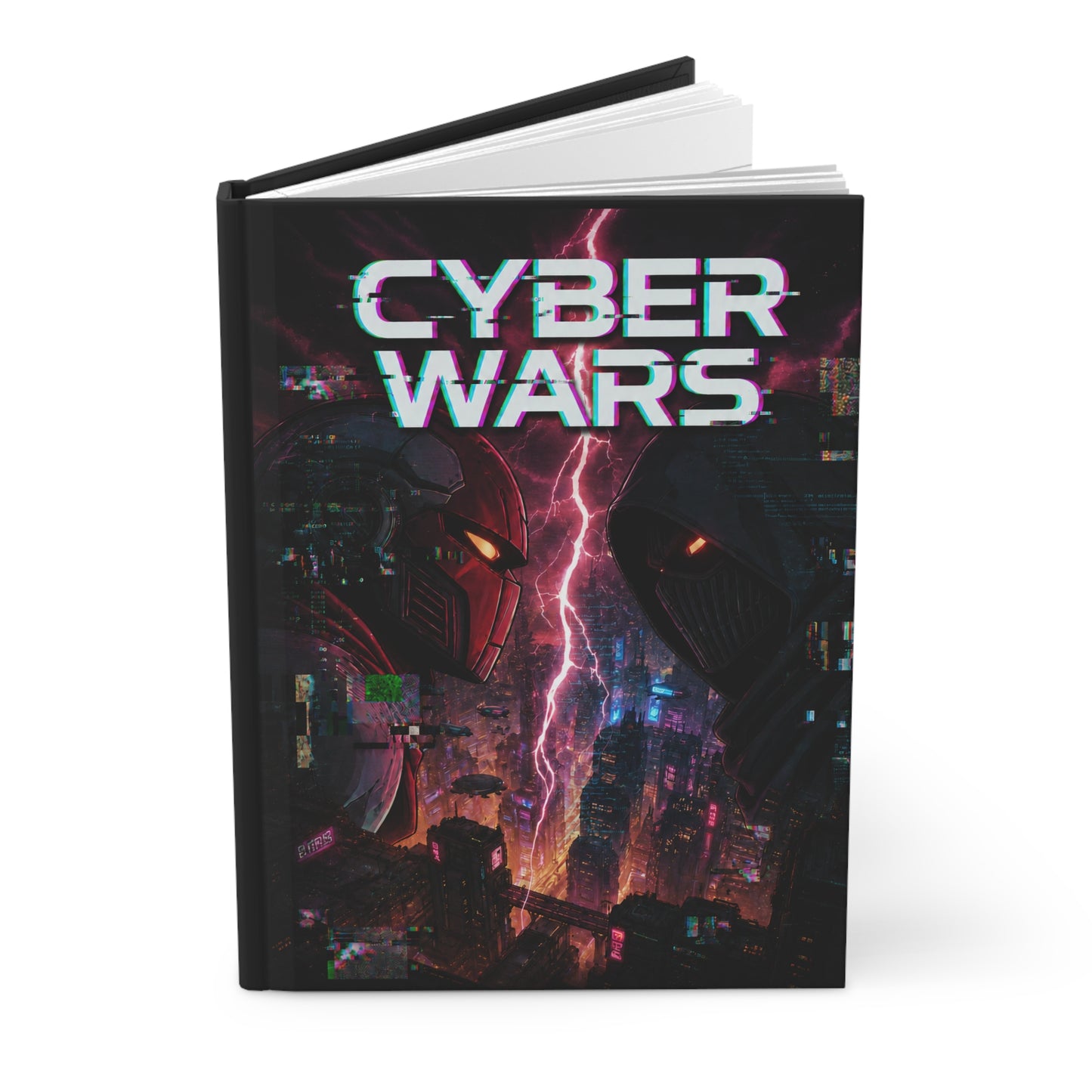 Cyber Wars - Hardcover Journal