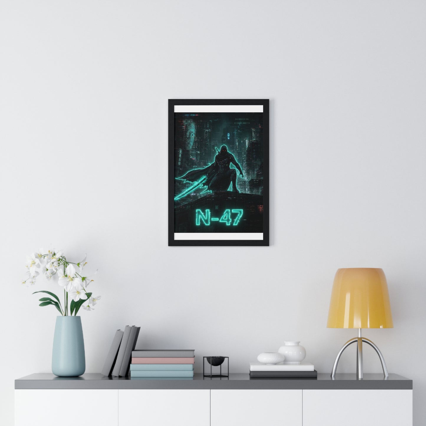 Cyber Wars N-47 - Framed Poster