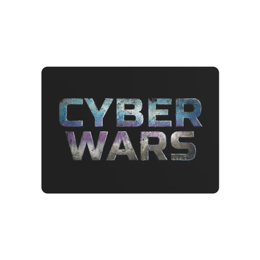 Cyber Wars - Metal Art Sign – Wall Decor for Home