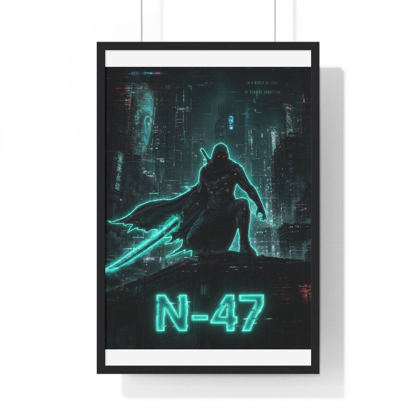 Cyber Wars N-47 - Framed Poster