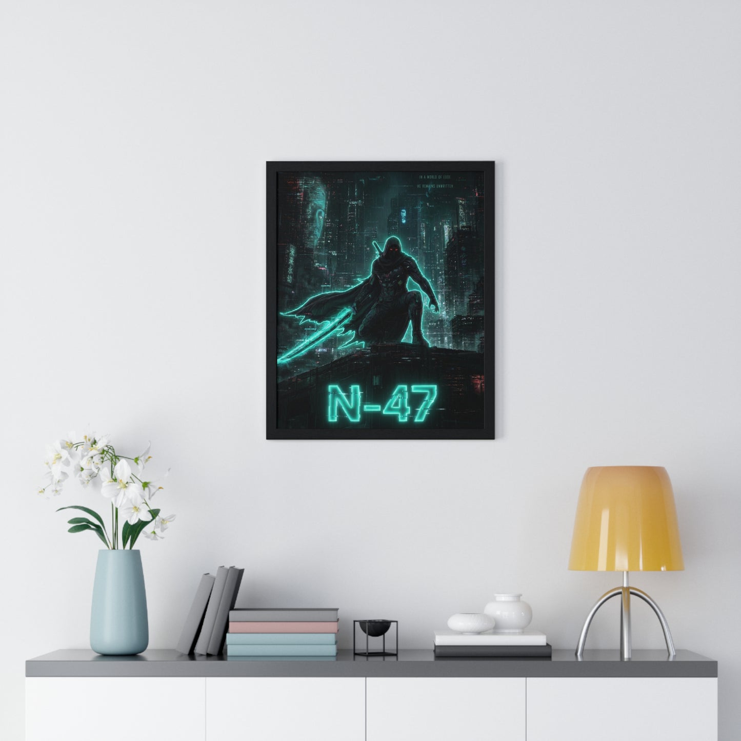 Cyber Wars N-47 - Framed Poster