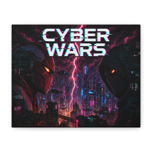 Cyber Wars - Canvas Wall Art