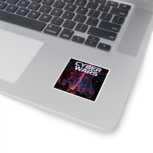 Cyber Wars - Square Stickers