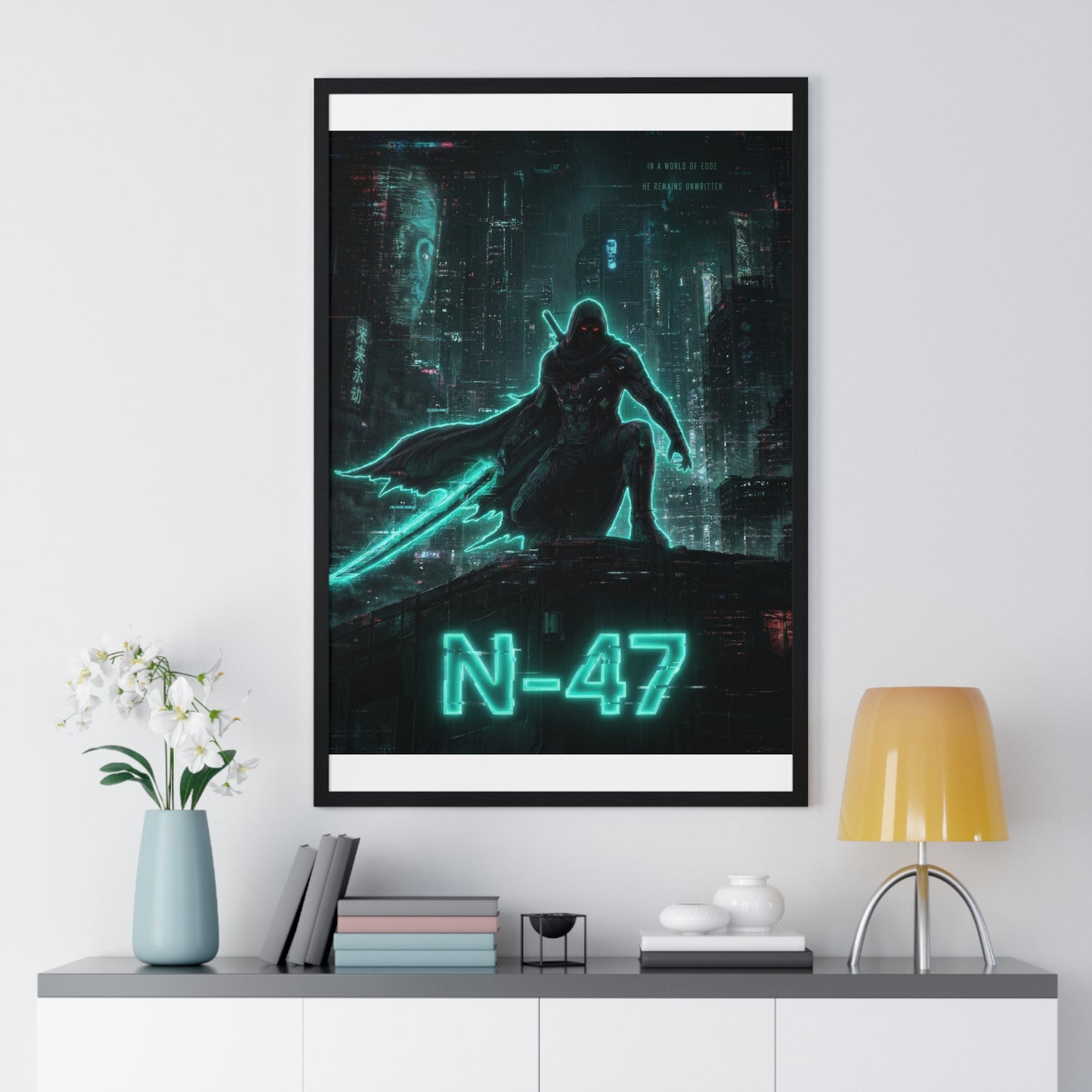 Cyber Wars N-47 - Framed Poster