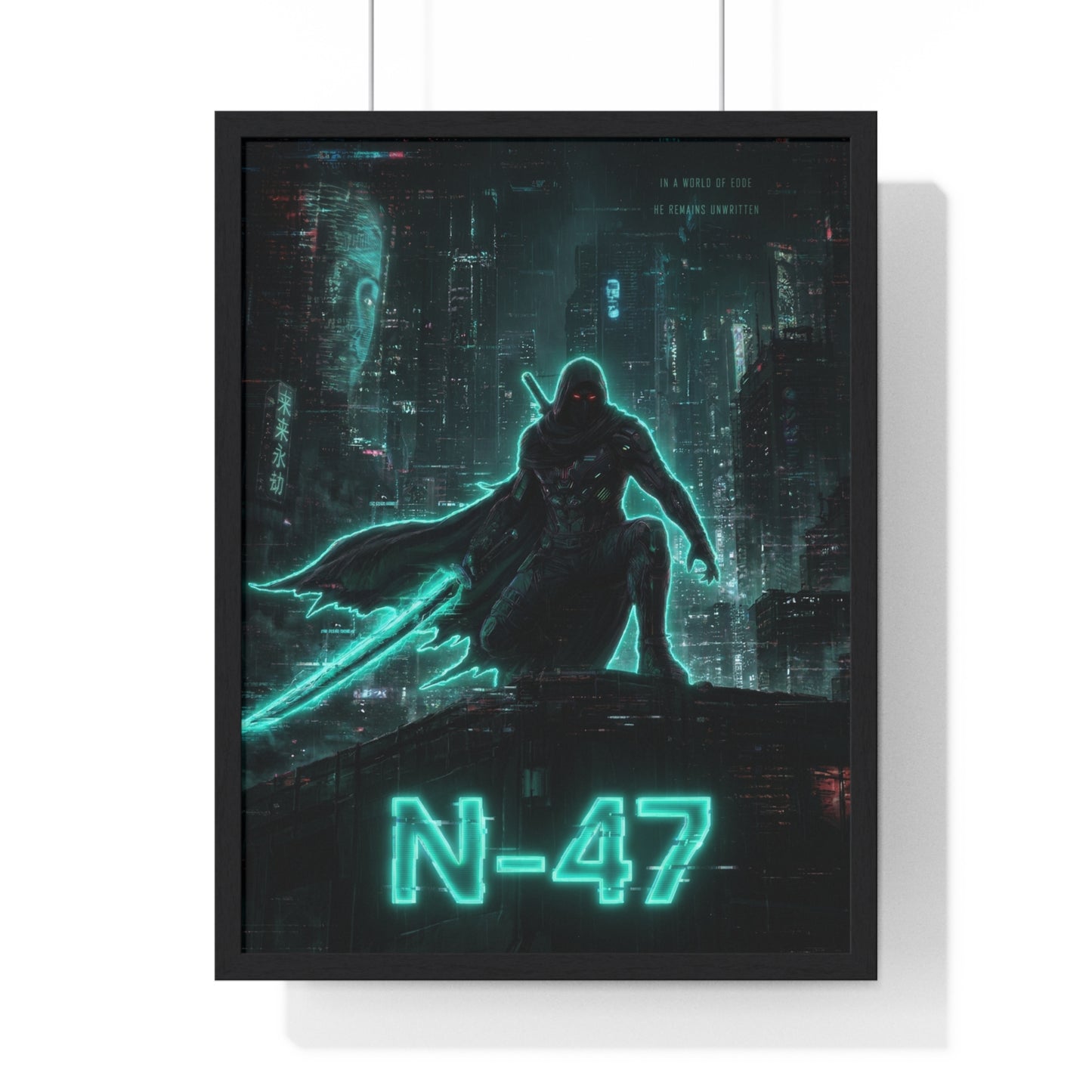 Cyber Wars N-47 - Framed Poster