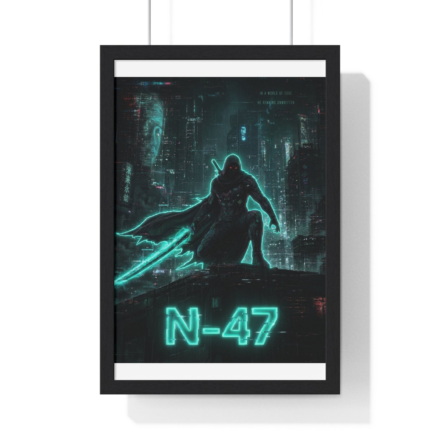 Cyber Wars N-47 - Framed Poster