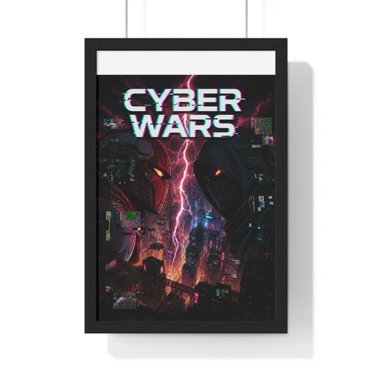 Cyber Wars - Framed Poster