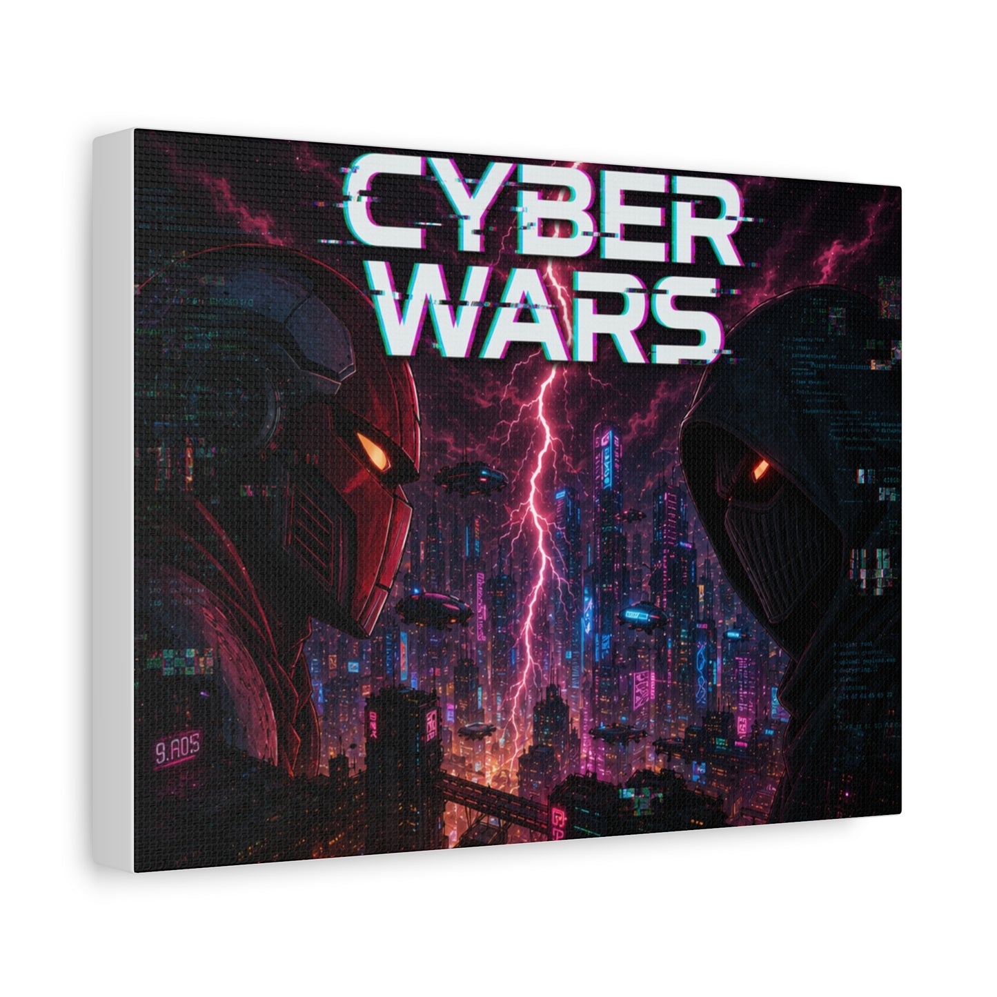 Cyber Wars - Canvas Wall Art