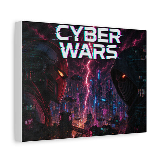 Cyber Wars - Canvas Wall Art